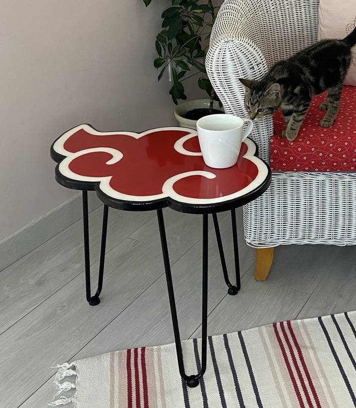 Akatsuki Cloud Side Table