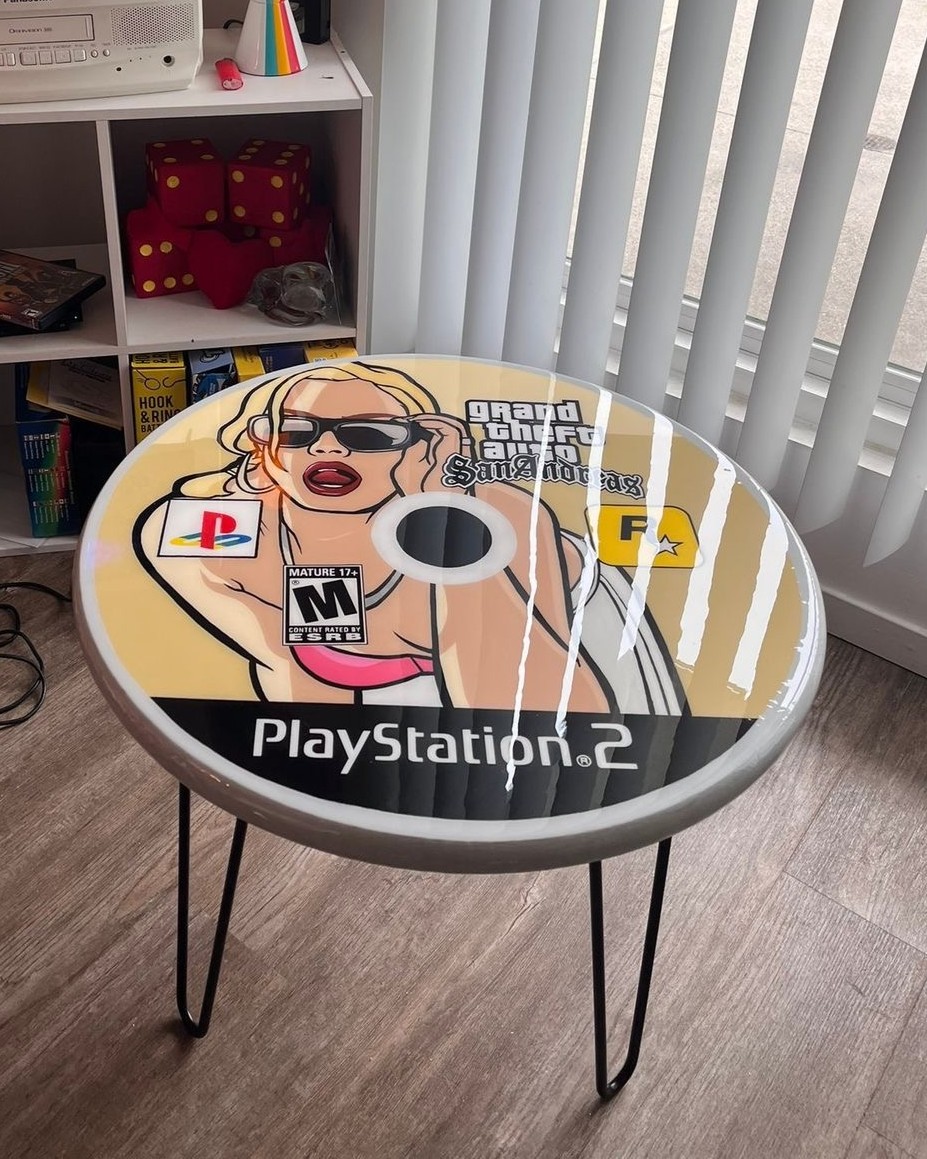 GTA San Andreas Disc Table