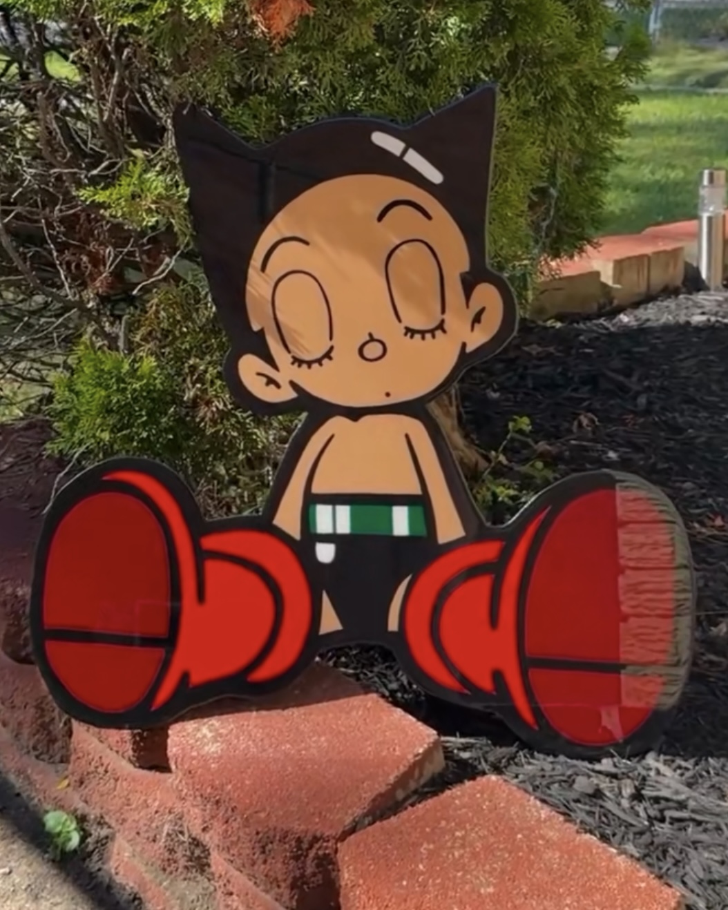 Astro Boy Sitting Pop Canvas