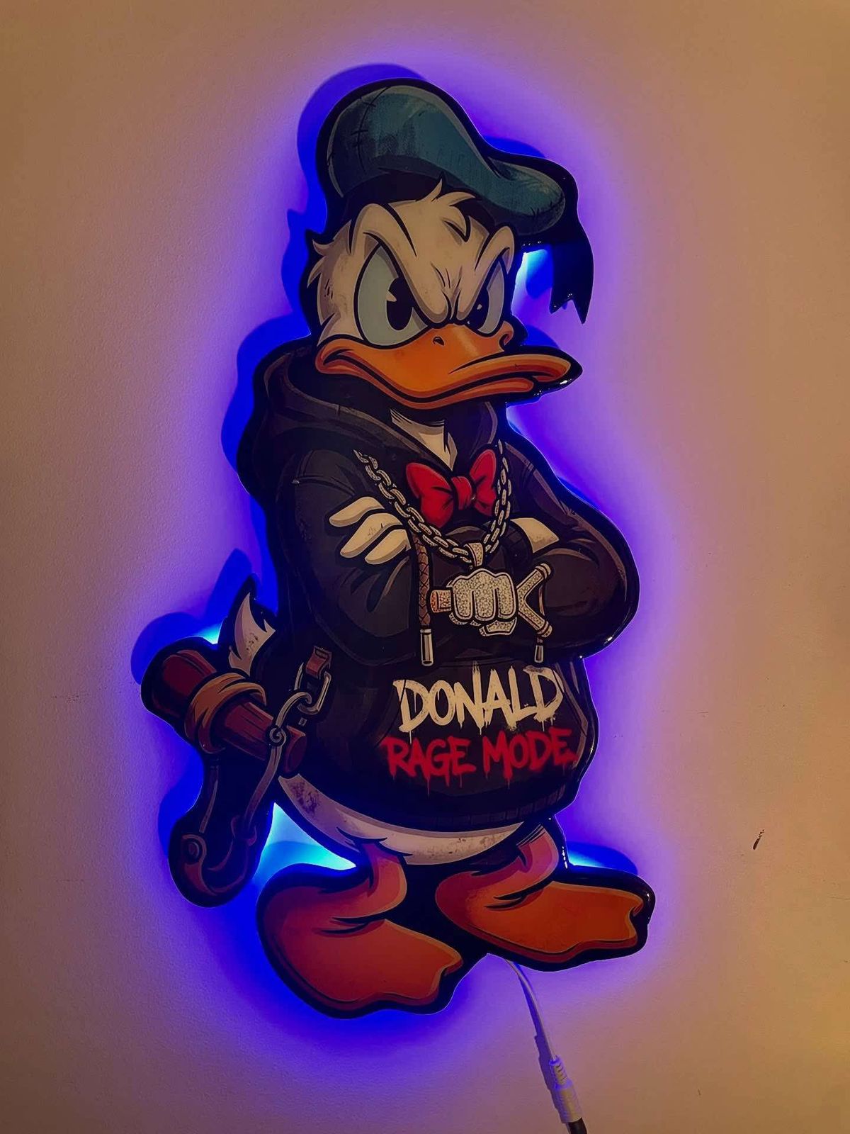 Donald Duck Gang Mode Canvas