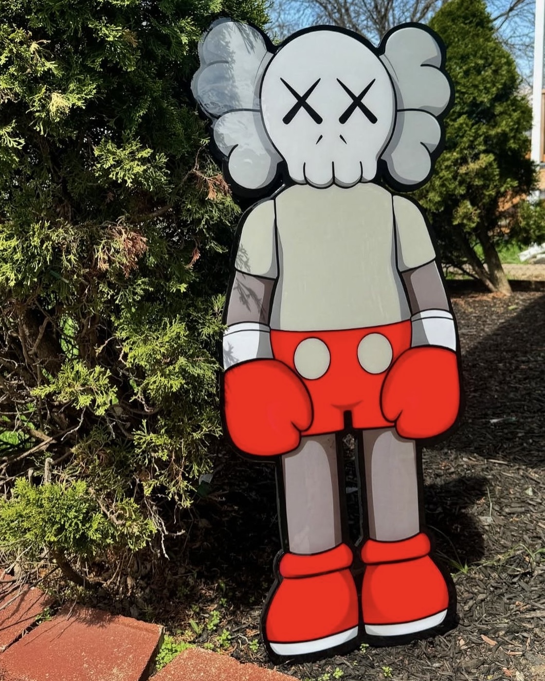 KAWS Mickey Companion Canvas