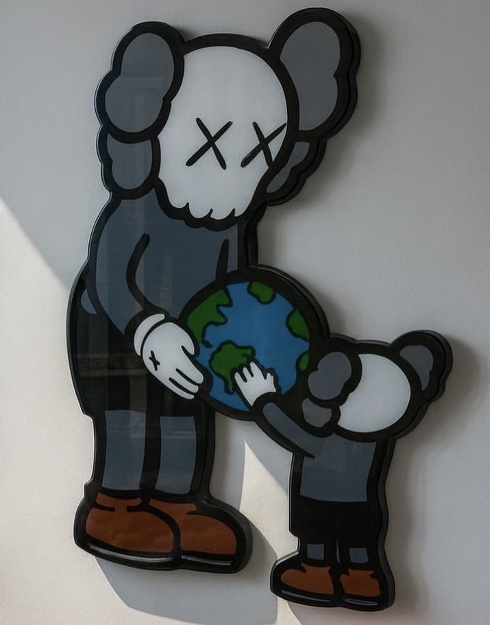KAWS Around The World Canvas